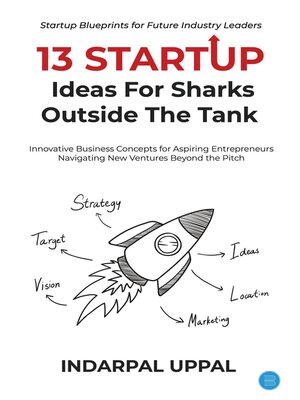 cover image of 13 Startup Ideas for Sharks outside the tank